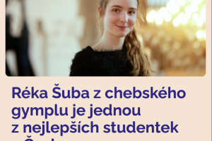 Réka Šuba - nejlepší studentka